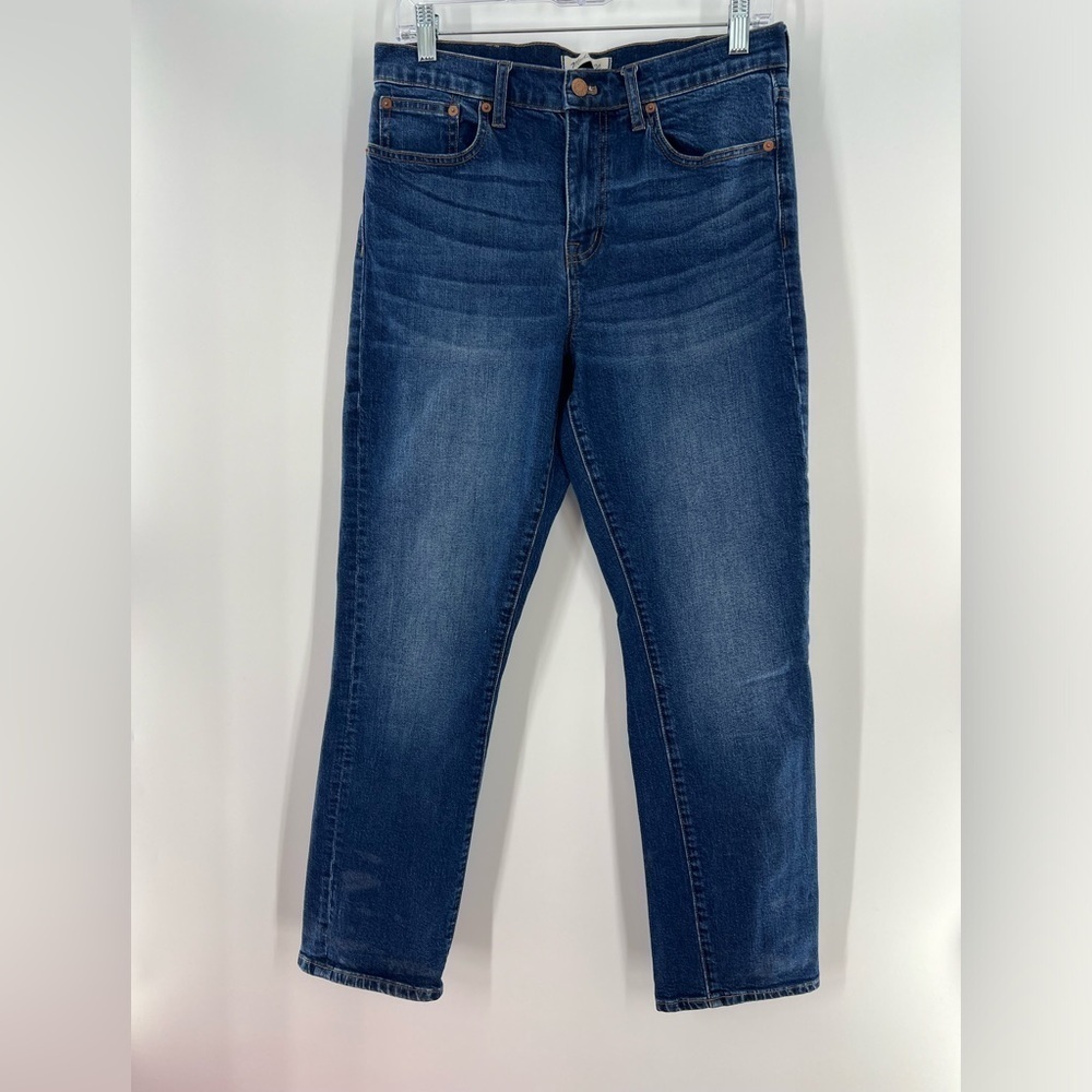 MADEWELL CRUISER STRAIGHT JEANS IN LANA WASH size 29